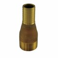 Tool 1.25 x 4 in. Red Brass Male Adapter TO2185010